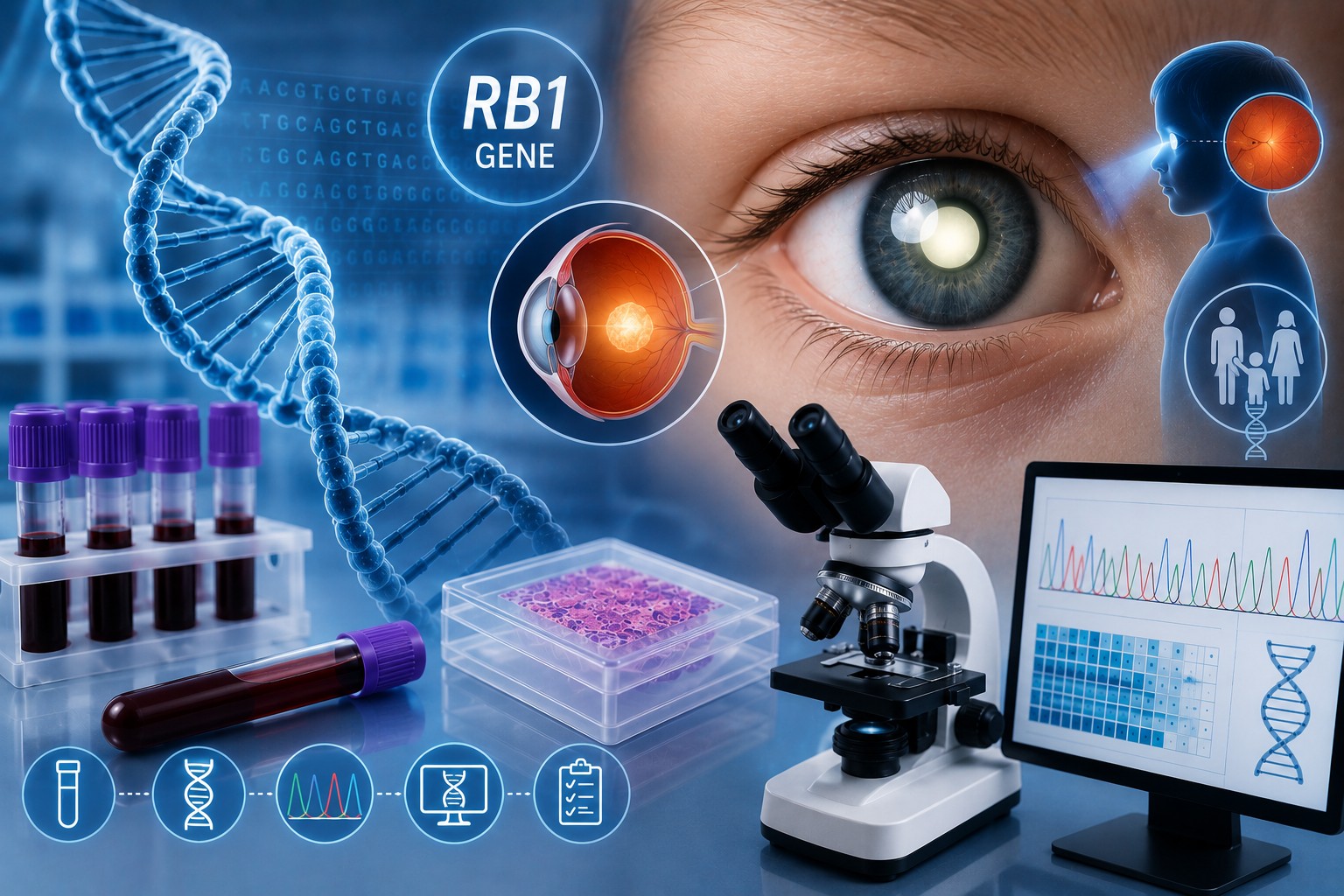 Retinoblastoma via the RB1 Gene
